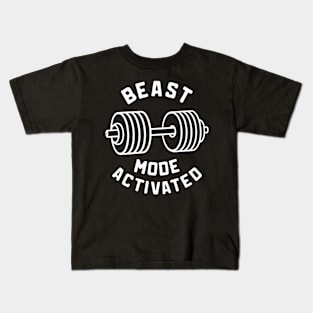 Beast mode for Gym Kids T-Shirt